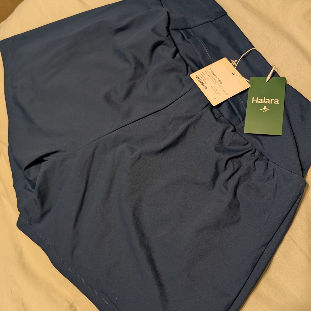 Halara Blue Athletic Shorts